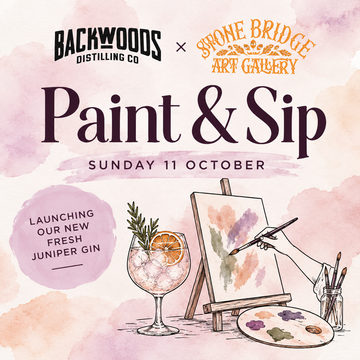 Backwoods Paint and Sip: Sunday 11 October